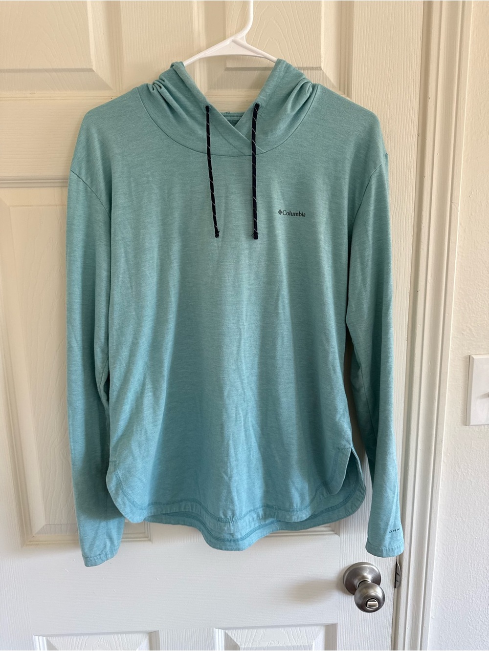Columbia Lightweight Sun Hoodie - Light Blue Omni-Shade UV Protection
